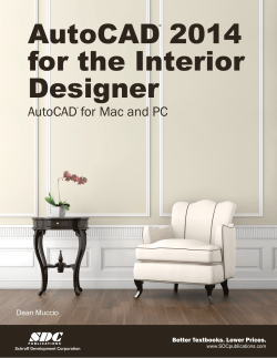 AutoCAD 2014 for the Interior Designer