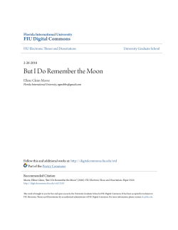 But I Do Remember the Moon