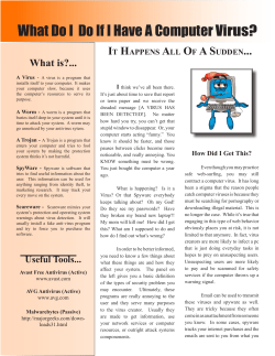 What Do I Do If I Have A Computer Virus?