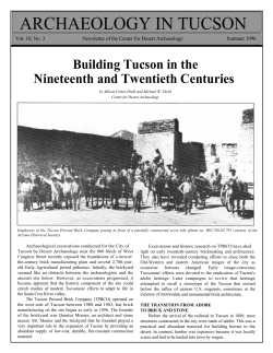 archaeology in tucson - Archaeology Southwest