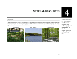 natural resources - Town of New Canaan