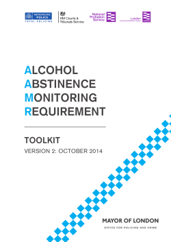 alcohol abstinence monitoring requirement