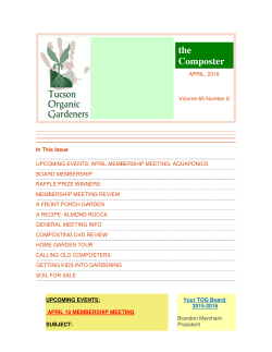 to view  - Tucson Organic Gardeners
