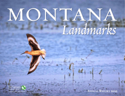 Montana Landmarks 2015 - The Nature Conservancy
