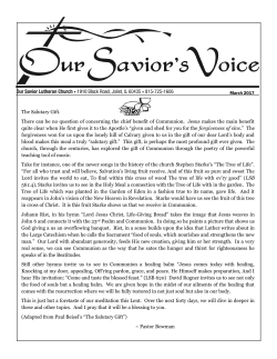 The Salutary Gift. There can be no question of concerning the chief