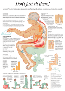 Don`t just sit there!