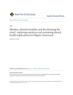 Identity, colonial mentality, and decolonizing the mind