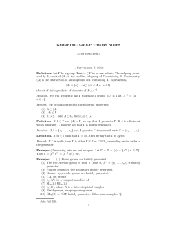 Notes - Tufts