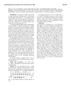 Fe(II) as an Ancestral Cofactor for Nucleic Acid Processing Enzymes