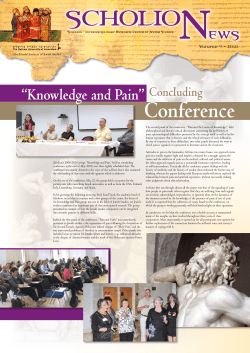 ScholioNews no. 9, 2010