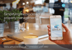Simplifying the process of property management