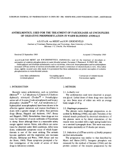 european journal of pharmacology 8 (1969) 385-388. north
