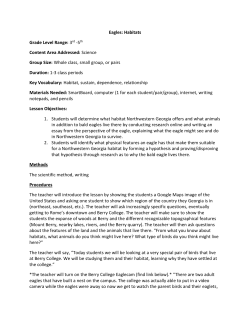 Eagles: Habitats Grade Level Range