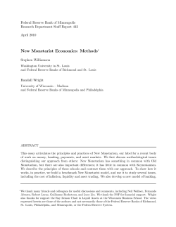 New Monetarist Economics: Methods