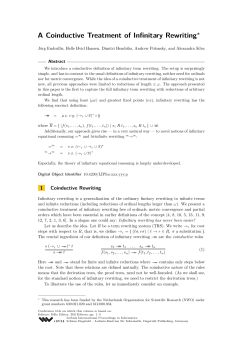 A Coinductive Treatment of Infinitary Rewriting