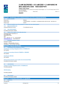 2 mM SUCROSE + 0.5 mM DSS + 2 mM NAN3 IN 90% H2O/10