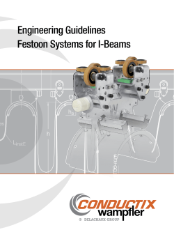 Engineering Guidelines Festoon Systems for I-Beams