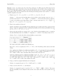 Stat 653 HW3 Divya Nair Exercise 1