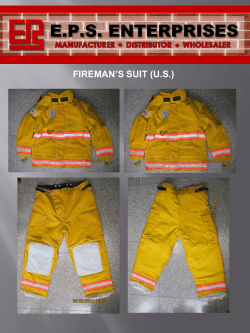 fireman`s suit (us)