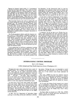 International Control Programs