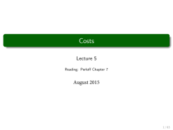 Lecture 5 August 2015