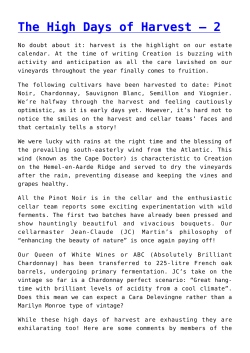 The High Days of Harvest &ndash; 2