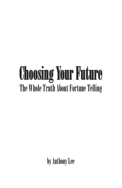 Choosing Your Future - Soldiers For God Ministries