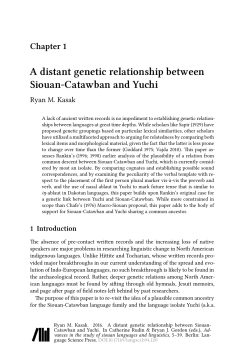 Chapter 1 - Language Science Press