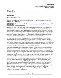 Ratchet - Glossographia