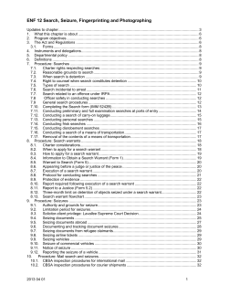 Updates to chapter - Citoyennet&eacute; et Immigration Canada