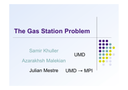 The Gas Station Problem