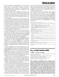 C36, a new carbon solid - University of California, Berkeley