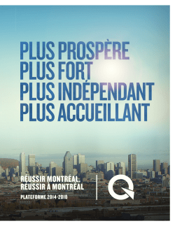 r&eacute;ussir montr&eacute;al, r&eacute;ussir &agrave; montr&eacute;al