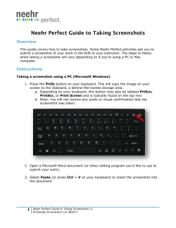 to read the guide on how to take screenshots