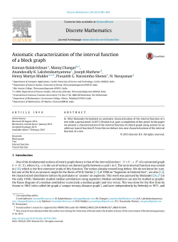 Axiomatic characterization of the interval function of a block graph