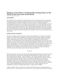 Raising a Team Player