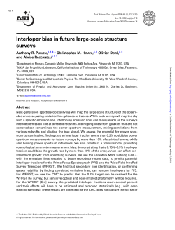 Interloper bias in future large