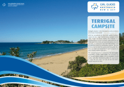 Terrigal campsite, is the ideal place to camp on NSW`s