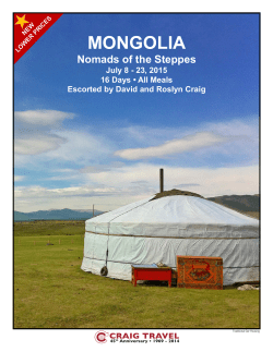 Nomads of the Steppes