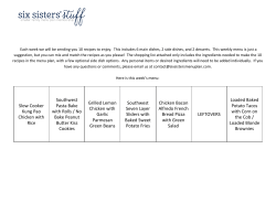 Slow Cooker Kung Pao Chicken with Rice Southwest Pasta Bake