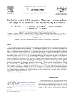 The LaPaz Icefield 04840 meteorite: Mineralogy