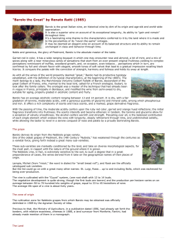 "Barolo the Great" by Renato Ratti