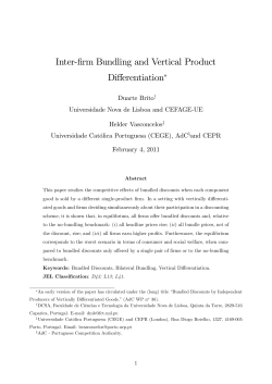 Inter%firm Bundling and Vertical Product Differentiation"