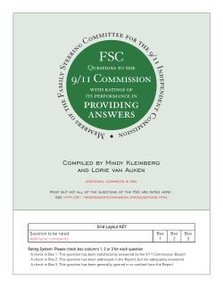 9/11 Victims` Families` Review of 9/11 Commission