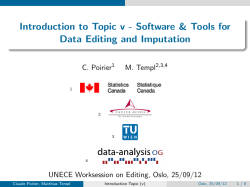 Introduction to Topic v