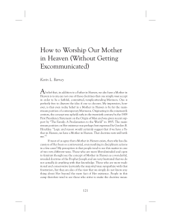 Kevin L. Barney - Dialogue: A Journal of Mormon Thought