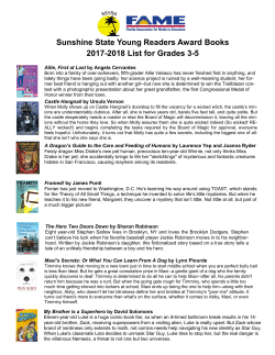 2017-2018 SSYRA 3-5 Annotated List