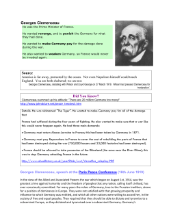 Georges Clemenceau Source Did You Know?
