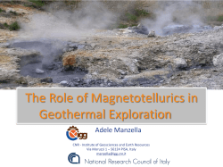 The Role of Magnetotellurics in Geothermal Exploration