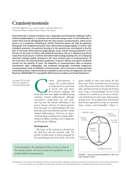 Craniosynostosis - American Family Physician